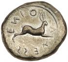 Sicily, Messana. Silver Tetradrachm (16.88 g), ca. 478-476 BC Nearly EF - 2