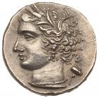 Sicily, Morgantina. The Sikeliotes. Silver 4 Litrai (3.95 g), ca. 214/3-213/2 BC