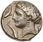 Sicily, Panormos (as Ziz). Silver Tetradrachm (17.14 g), ca. 405-380 BC VF - 2