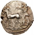 Sicily, Selinos. Silver Tetradrachm (17.24 g), ca. 440-430 BC VF
