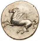 Sicily, Syracuse. Timoleon and the Third Democracy. Silver Stater (8.68 g), 344-317 BC