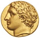 Sicily, Syracuse. Agathokles. Gold 50 Litrai (4.31 g), 317-289 BC Superb EF