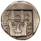 Macedonia, Olynthos. Chalkidian League. Silver Tetrobol (2.45 g), ca. 432-348 BC - 2