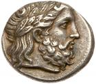 Macedonian Kingdom. Philip II. Silver Tetradrachm (14.46 g), 359-336 BC EF