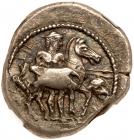 Thraco-Macedonian Tribes, Bisaltai. Silver Octadrachm (28.21 g), ca. 475-465 BC