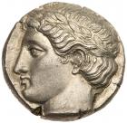 Thrace, Apollonia Pontika. Silver Tetradrachm (17.17 g), ca. 400-350 BC Mint Sta