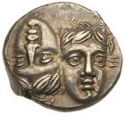Moesia, Istros. Silver Drachm (5.54 g), 4th century BC EF