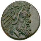 Cimmerian Bosporos, Pantikapaion. AE (6.24 g), ca. 310-304/3 BC EF