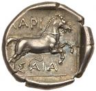 Thessaly, Larissa. Silver Drachm (5.95 g), ca. 450-420 BC EF - 2