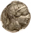 Attica, Athens. Silver Tetradrachm (17.04 g), ca. 454-404 BC