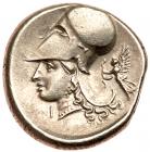 Corinthia, Corinth. Silver Stater (8.55 g), ca. 375-300 BC EF - 2