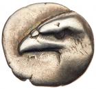 Elis, Olympia. 97th-100th Olympiads. Silver Hemidrachm (2.66 g), 392-380 BC