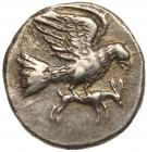 Elis, Olympia. 134th-143rd Olympiads. Silver Drachm (4.73 g), ca. 244-208 BC EF