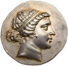 Aiolis, Kyme. Silver Tetradrachm (16.65 g), ca. 155-143 BC Superb EF