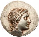 Aiolis, Myrina. Silver Tetradrachm (16.85 g), ca. 155-145 BC Nearly Mint State