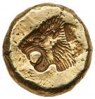 Lesbos, Mytilene. Electrum Hekte (2.51 g), ca. 521-478 BC EF - 2