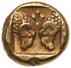 Lesbos, Mytilene. Electrum Hekte (2.53 g), ca. 454-428/7 BC Nearly EF - 2