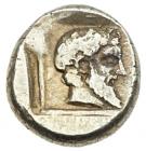 Lesbos, Mytilene. Electrum Hekte (2.52 g), ca. 454-428/7 BC VF - 2