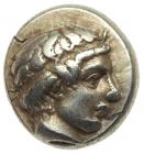 Lesbos, Mytilene. Electrum Hekte (2.59 g), ca. 454-428/7 BC VF