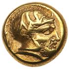 Lesbos, Mytilene. Electrum Hekte (2.54 g), ca. 412-378 BC Choice VF