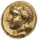 Ionia, Phokaia. Electrum Hekte (2.52 g), ca. 478-387 BC Superb EF