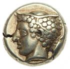 Ionia, Phokaia. Electrum Hekte (2.53 g), ca. 478-387 BC Choice VF