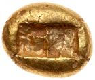 Lydian Kingdom. Alyattes to Kroisos. Electrum Trite (4.72 g), ca. 620/10-550/39 BC - 2