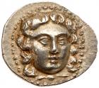 Caria, Halikarnassos. Silver Drachm (4.48 g), ca. 150-50 BC Superb EF