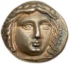 Carian Satraps. Maussolos. Silver Tetradrachm (15.06 g), 377-353 BC Superb EF