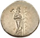 Carian Satraps. Maussolos. Silver Tetradrachm (15.06 g), 377-353 BC Superb EF - 2