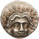 Islands off Caria, Rhodes. Silver Didrachm (6.89 g), ca. 229-205 BC Nearly Mint