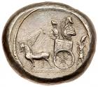 Phoenicia, Sidon. Baalshallim II. Silver Double Shekel (28.22 g), ca. 401-366 BC - 2