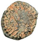 Judaea, Herodian Kingdom. Herod III Antipas. AE Quarter (3.08 g), 4 BCE-39 CE Ch - 2