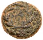 Judaea, Herodian Kingdom. Herod III Antipas. AE Quarter (3.45 g), 4 BCE-39 CE Ch