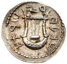 Judaea, Bar Kokhba Revolt. Silver Zuz (3.16 g), 132-135 CE - 2