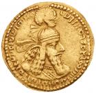 Sasanian Kingdom. Ardashir I. Gold Dinar (4.01 g), AD 223/4-240 Choice VF