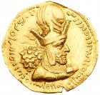 WITHDRAWN - Sasanian Kingdom. Shapur I. Gold Dinar (6.93 g), AD 240-272 VF