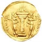 WITHDRAWN - Sasanian Kingdom. Shapur I. Gold Dinar (6.93 g), AD 240-272 VF - 2