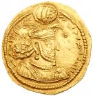 Sasanian Kingdom. Hormizd II. Gold Dinar (7.25 g), AD 303-309 Choice VF