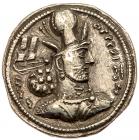 Sasanian Kingdom. Shapur II. Silver Drachm (4.18 g), AD 309-379 EF