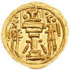 Sasanian Kingdom. Shapur III. Gold Light Dinar (4.20 g), AD 383-388 Mint State - 2