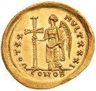 Theodosius II. Gold Solidus (4.22 g), AD 402-450 Mint State - 2