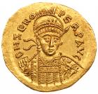 Zeno. Gold Solidus (4.48 g), second reign, AD 476-491 Mint State