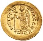 Anastasius I, 491-518. Gold Solidus (4.49 g) Nearly Mint State - 2