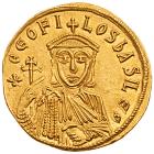 Theophilus. Gold Solidus (4.53 g), 829-842 Nearly Mint State