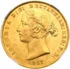 Australia, Victoria (1837-1901), gold Half-Sovereign, Sydney Branch Mint, 1857