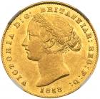 Australia, Victoria (1837-1901), gold Sovereign, Sydney Branch Mint, 1858