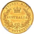 Australia, Victoria (1837-1901), gold Sovereign, Sydney Branch Mint, 1858 - 2