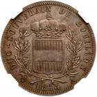 Philippe D'Auvergne. Pattern (Fantasy) silver 5 Francs, 1815-A - 2