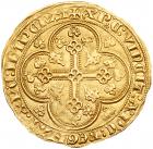 Edward III, as King of France and England (1327-60), gold Ecu D'Or a la Chaise - 2